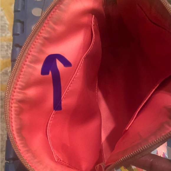 Coach Floral Cosmetic Bag - Pink, Blue, Yellow - Picture 4 of 5